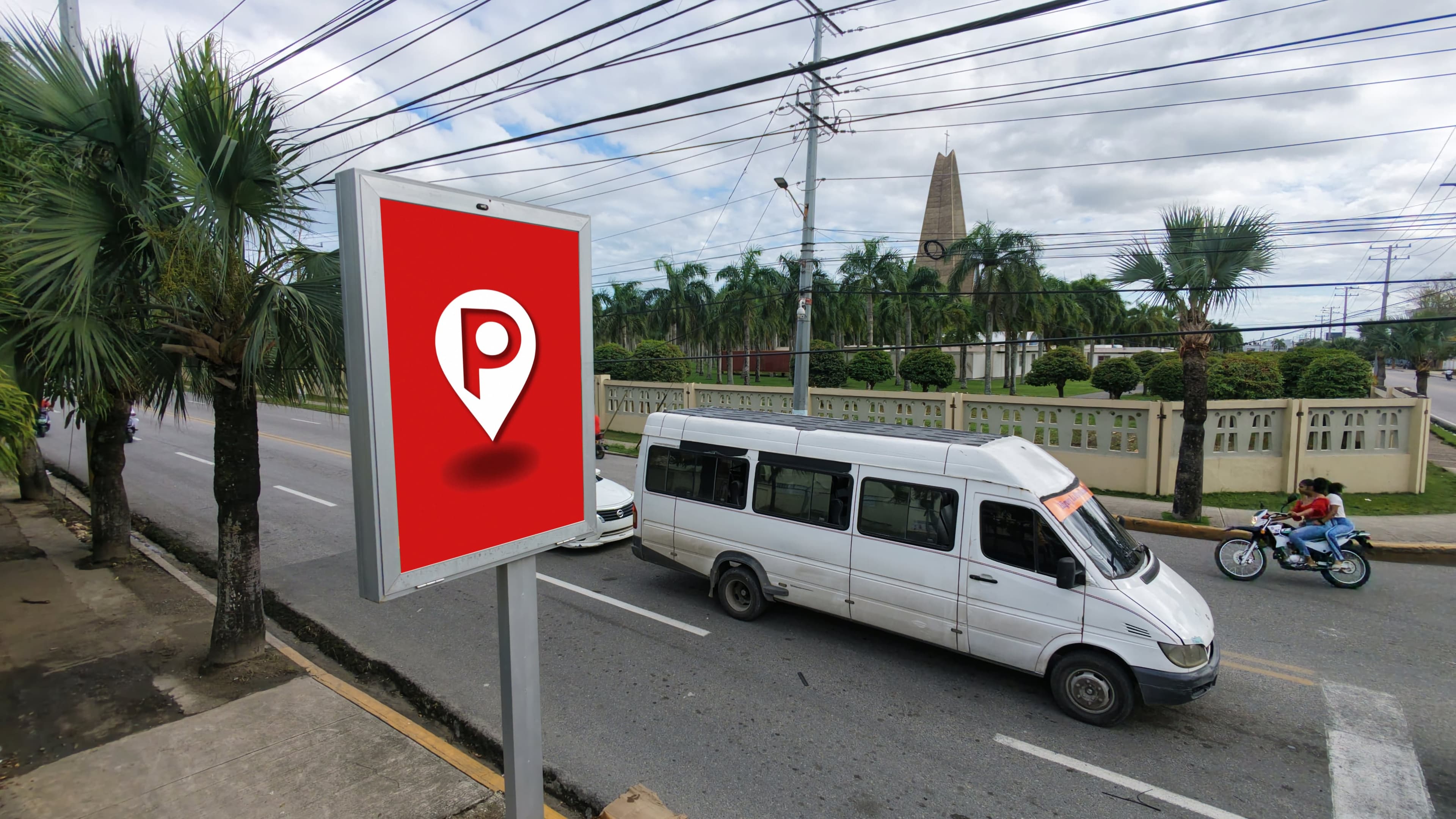 Valla Estática Av. Libertad con Av. Juan XXIII