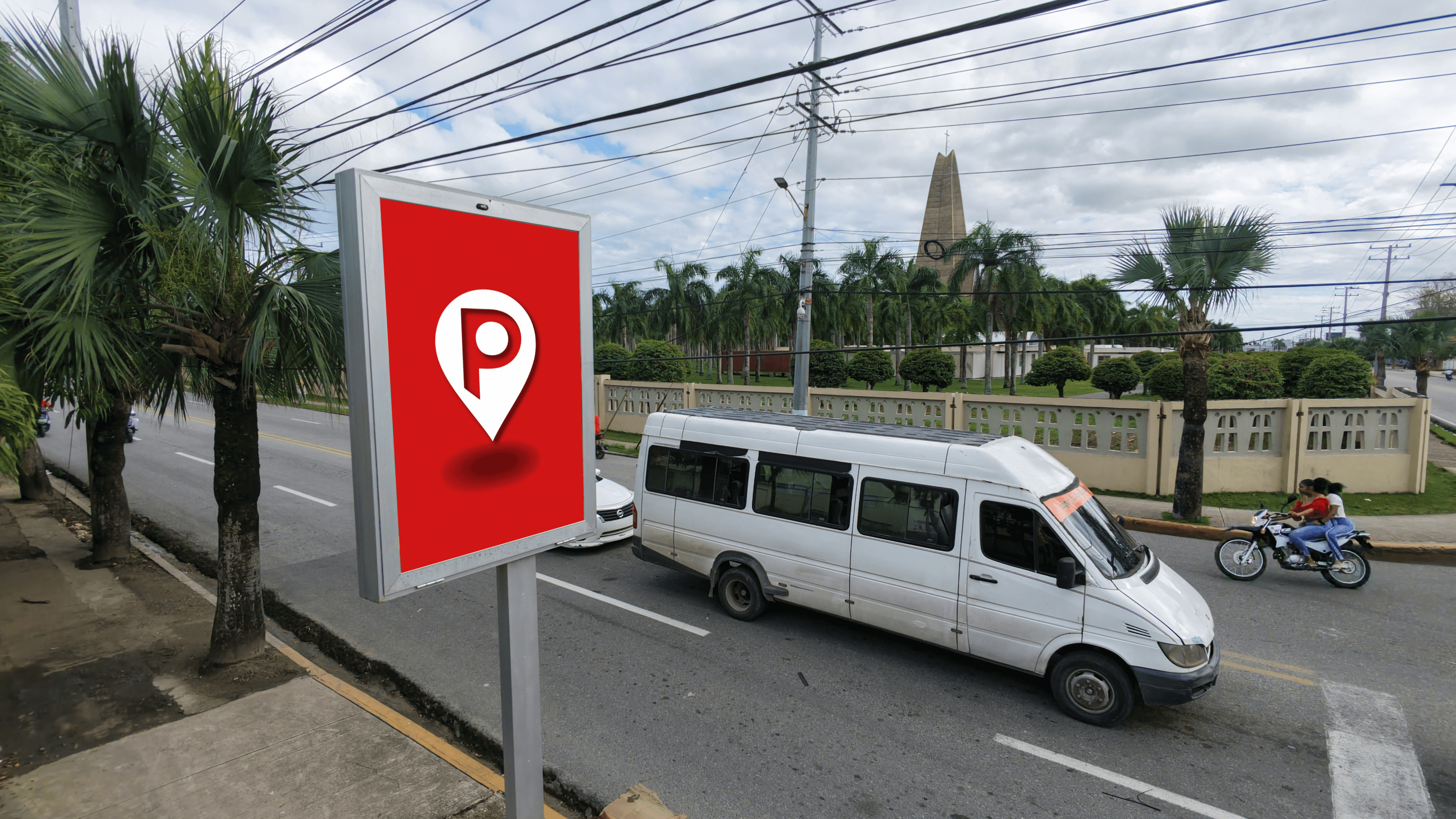 Valla Estática Av. Libertad con Av. Juan XXIII