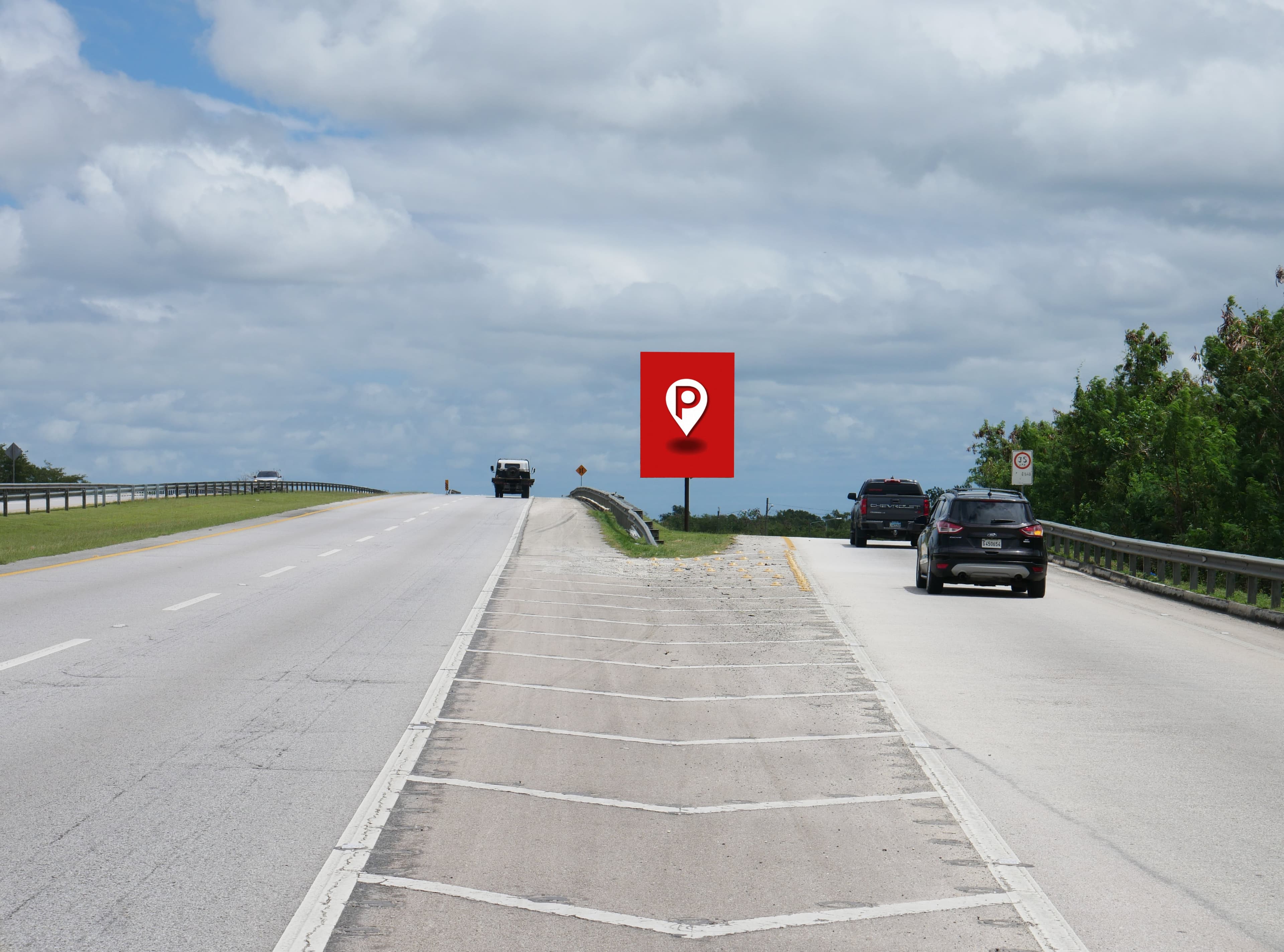 Valla Estática Autopista del Coral, Bayahibe