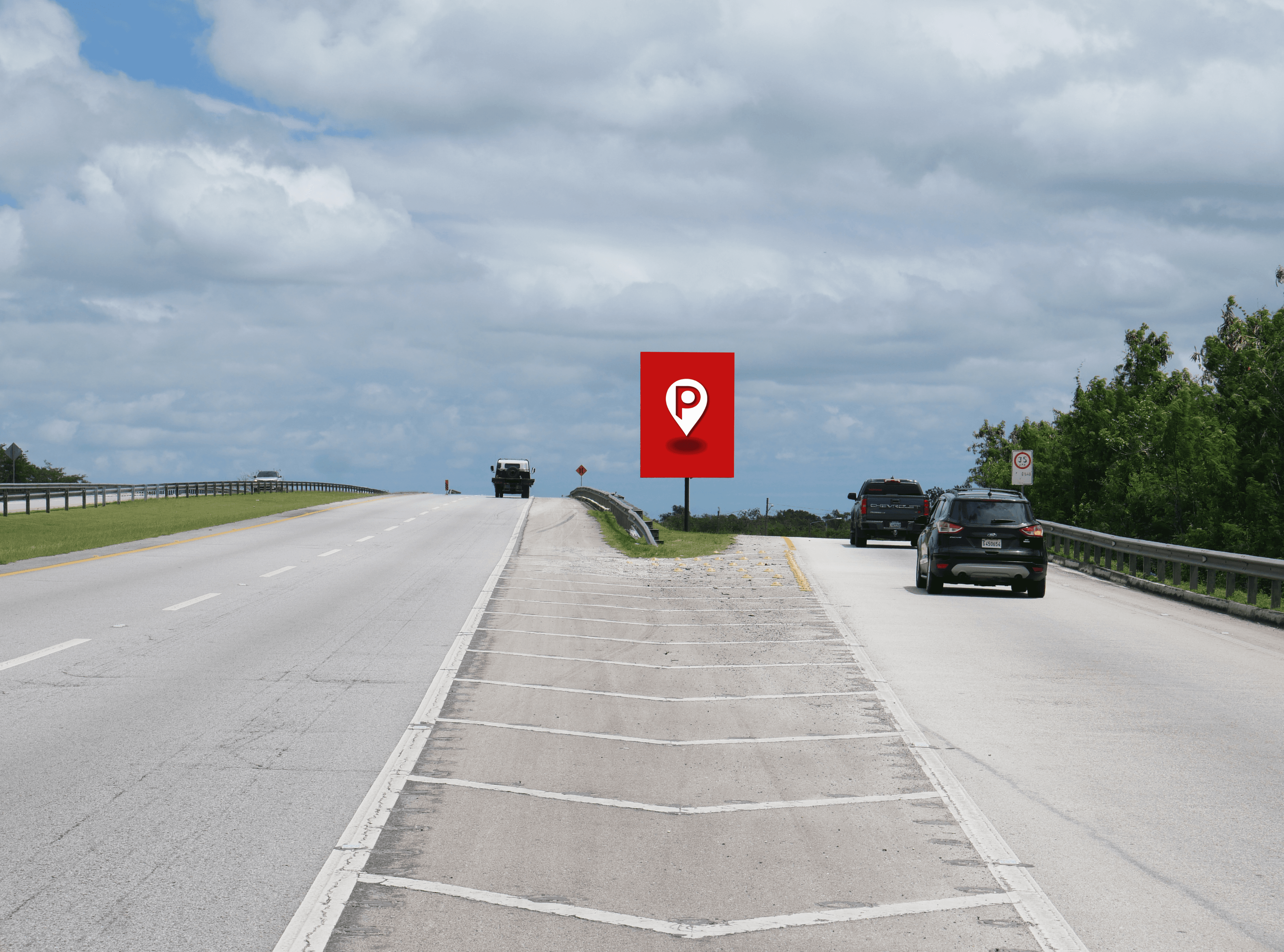 Valla Estática Autopista del Coral, Bayahibe